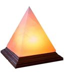 GOODMARTS (2-3 kg Ntural Himalyan Rock Salt Pyramid Shape Lamp for Positive engery(GM-RSL-80)