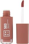 3INA The Longwear Lipstick 503 Nude Color - Long Lasting, Smudge Proof, Matte Lipstick for Women - Vegan, Cruelty Free Liquid Formula - Fast Drying, Waterproof, Moisturizing, Hydrating - 0.22 oz