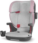 UPPAbaby Alta V2 High Back Booster Seat/Seven-Position, Active Support Headrest for Growing Children/SecureFit Integrated Belt Guide + Positioner/Cup Holder Included/Iris (Grey Mélange/Lavender)