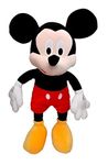 Tickles Kids Favourite Mouse Soft Stuffed Plush Toy for Boys & Girls Birthday Gifts (Size: 40 cm Color: Black & Red)