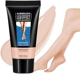 Leg Makeup Waterproof, Smooth Legs, Fade the Skin Color of Legs, Effectively Cover the Scars of Legs and Body, Long-Term Body Foundation Make-up Uniform Skin Skin Beauty Leg Cream (01# Linght, 40ml)
