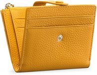 FALAN MULE Small Purses for Women RFID Blocking Slim Bifold Leather Womens Wallet with Zipper Coin Purse