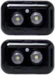2-Pack of Gun Safe Light - Magnetic PIR Motion Sensor Lights Activation - Mountable Two Light Units Bar with Adjustable and Rotatable LED Lens - Ideal for Closet, Cabinet, Safe, Staircase Lightning