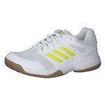 adidas Women's Speedcourt W Volleyball Shoes, Ftwbla Amaaci Ftwbla, 4 UK