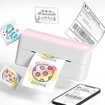 Omezizy Bluetooth Shipping Label Printer - 4x6 Thermal Label Printer for Small Business, Wireless Label Printer Support Android, iPhone, PC and ChromeOS, Compatible with Canada Post, Shopify, Amazon