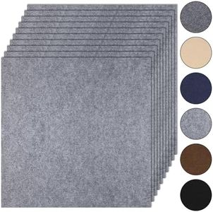 CvoMep 10Pcs Carpet Tiles Peel and Stick 24”x 24” Non-Slip Self Adhesive Squares Carpet Floor Tile Reusable Waterproof Carpet for Living Room Bedroom