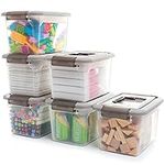 Citylife 6 Packs 5.3 QT Plastic Sto