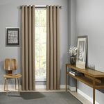 Eclipse Palisade Blackout Grommet Window Curtain, 52" x 95", Clay