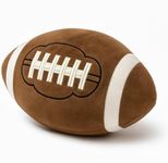 CatchStar Football Plush Fluffy Plush Football Toys Soft Stuffed Football Plush Durable Sports Football Shaped Plush Toy Gift for Kids Boy Child Baby Room