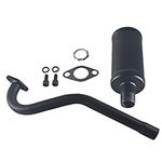 pinkhatcat Exhaust With Muffler For