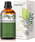 PHATOIL Lemon Eucalyptus Essential Oil 30ML, Essential Oils for Diffuser, Humidifier, Aromatherapy, DIY Candle, Soap and Scented Products Making