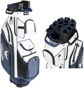 wosofe 14-Way Golf Cart Bag, Quiet T-Lock Club Protection Organizer