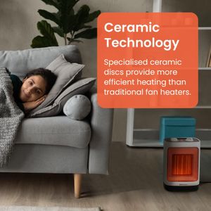 Pro Breeze Mini Ceramic Heater – Portable Electric Space Heater