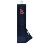 Team Effort St. Louis Cardinals Face/Club Tri-Fold Embroidered Towel