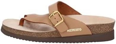 Mephisto Womens Helen Leather Camel