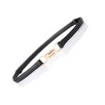 YIWEIYA Womens Wide Elastic Waist Belt for Dress Ladies (Black)