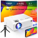 Projector, XuanPad Native HD 1080P 