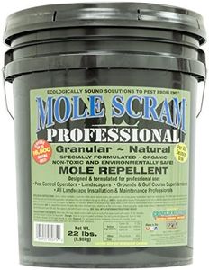 EPIC Mole Scram Professional 22 Lbs Organic Mole Repellent Covers 16;500 Sq Ft Moles