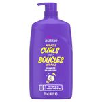 Aussie Miracle Curls with Coconut & Jojoba Oil, Paraben Free Shampoo, 778mL