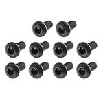 Generic M3x8mm Thread Button Head Hex Socket Cap Screw Bolt 100pcs