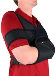 Ezy Wrap Vest Shoulder Immobilizer – Arm & Shoulder Sling for Shoulder Pain Relief – Arm & Shoulder Brace for Women, Men & Kids – Post Surgery Shoulder Support