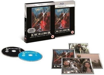 Excalibur UK Premium Collection Blu-Ray + DVD + Digital HD + Ltd Ed Art Cards Region Free