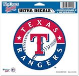 Wincraft MLB Texas Rangers Multi-Use Colored Decal, 5" x 6"