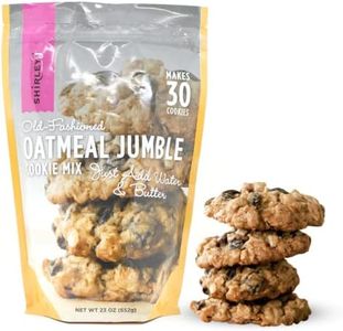 Shirley J Oatmeal Cookie Mix Gourmet Quality Cookies | 30 Large Cookies Only Add Water and Butter For Delicious Rich Cookies (Oatmeal Jumble)