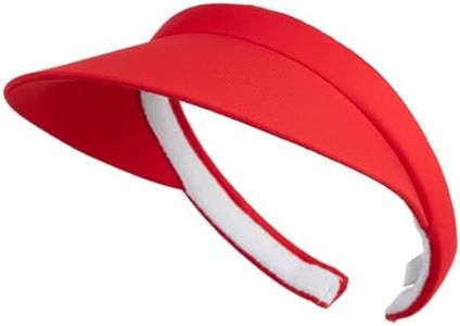 Cotton Small Clip On 3" Bill - Red OSFM