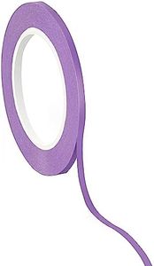 Dpm Tapes - Ruban Vinyle pour Masquage de Précision, Ligne Fine Adaptable, Grande Conformabilité, Peinture, Vernissage, Automobile, Résistant aux Hautes Températures - Violet