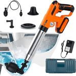 Protmex Electric Toilet Plunger wit