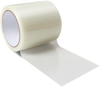 Fabric Repair Tape, Rv Awning Repair Kit, Clear Waterproof Tape for Sailboats, Trailer Awnings, Boat Covers, Rv Covers (3.94inch-65.62ft)