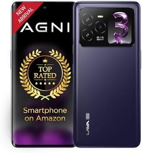 Lava Agni 3 5G (Heather Glass, 8GB+128GB) | India's 1st Dual AMOLED | Dimensity 7300X | 50MP Triple AI Camera | 66W Fast Charge,5000 mAh Battery | Clean UI | Free Replacement @ Home | Without Charger