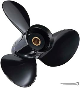 VQPROPs OEM Boat Propeller 12 1/4x15 Aluminum Prop Fit BRP Johnson Evinrude OMC Stern Drive 40-75 HP Outboard Motor 13 Spline Tooth Parts No.778774 RH
