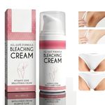 Skin Brightening Cream for Intimate Areas - Lightening Moisturiser with Niacinamide for Underarms, Private Parts, Bikini Area, Knees & Elbows - Sensitive Dark Spot Care & Skin Glow Enhancer - 30g