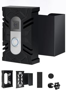 S7 Adjustable Anti-Theft Video Doorbell Angle Mount, Compatible with Ring Video Doorbell 1/2/3/4 Wi-Fi Enabled Video Doorbell,Anti-Theft Bracket for Door Walls,housing,Apartments, and Offic.