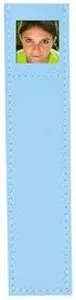 Neil Enterprises Pastel Blue Leatherette Photo Bookmark - Pack of 100