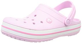 Crocs Unisex Kids Crocband T Clogs, Ballerina Pink, 6 UK Child