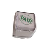 Fine Printers Paid Green Pre-Inked Rubber Stamp Paid (Size 30mmx30mm)