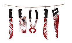 Henbrandt Garland Torture for Halloween Decorations, Size: 1.80m, Material Plastic