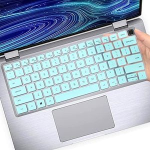 MUBUY para Dell Latitude 14 pulgadas 5420 7420 7410 7520 cubierta de teclado, 15 pulgadas Dell Latitude 9000 9510 9520 cubierta protectora del teclado-azul