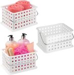 iDesign Shower Caddy Basket with Ha