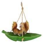 Wonderland Home Decor Squirrel Bird Feeder (Gift Item, Decor Item, Garden, Balcony)