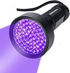 UV Flashlight Black Light UV Lights, 68 LED 395 NM Ultraviolet Blacklight Pet Urine Detector for Dog Cat Urine Dry Stains, Matching with Pet Odor Eliminator for Home Camping Bed Bugs Mold Scorpions