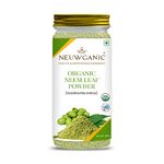 Neuwganic - Organic Neem Leaf Powder | India Organic and Usda Organic Certified | Neem Powder for Face Pack, Eating, Hair & Skin Care | 200 Gm Pack of 1