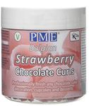 PME Belgian Strawberry Chocolate Curls 85 g