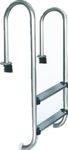 WATERTECH SYSTEMS 2 Step Stainless Steel Pool Ladder, SS 304, 1.5mm, Blue&White