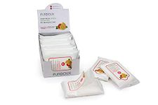 PÜRDOUX CPAP Mask Wipes with Grapefruit Lemon Scent (Box of Total 120 Wet Wipes in 12 resealable sachets, 10 Wipes per Sachet)