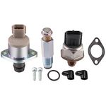 GEARZAAR Fuel Pump Rail Pressure Valve Sensor Kit Suction Control Relief Kit Compatible With Ford Transit 2.2 2.4 Peugeot Boxer 2.2 Citroen Relay 2.2-294200-0360, 294200-0160, 294009-0260