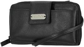 Nautica Harbor Womens Crossbody Purse RFID Blocking Zip Around Clutch Wallet